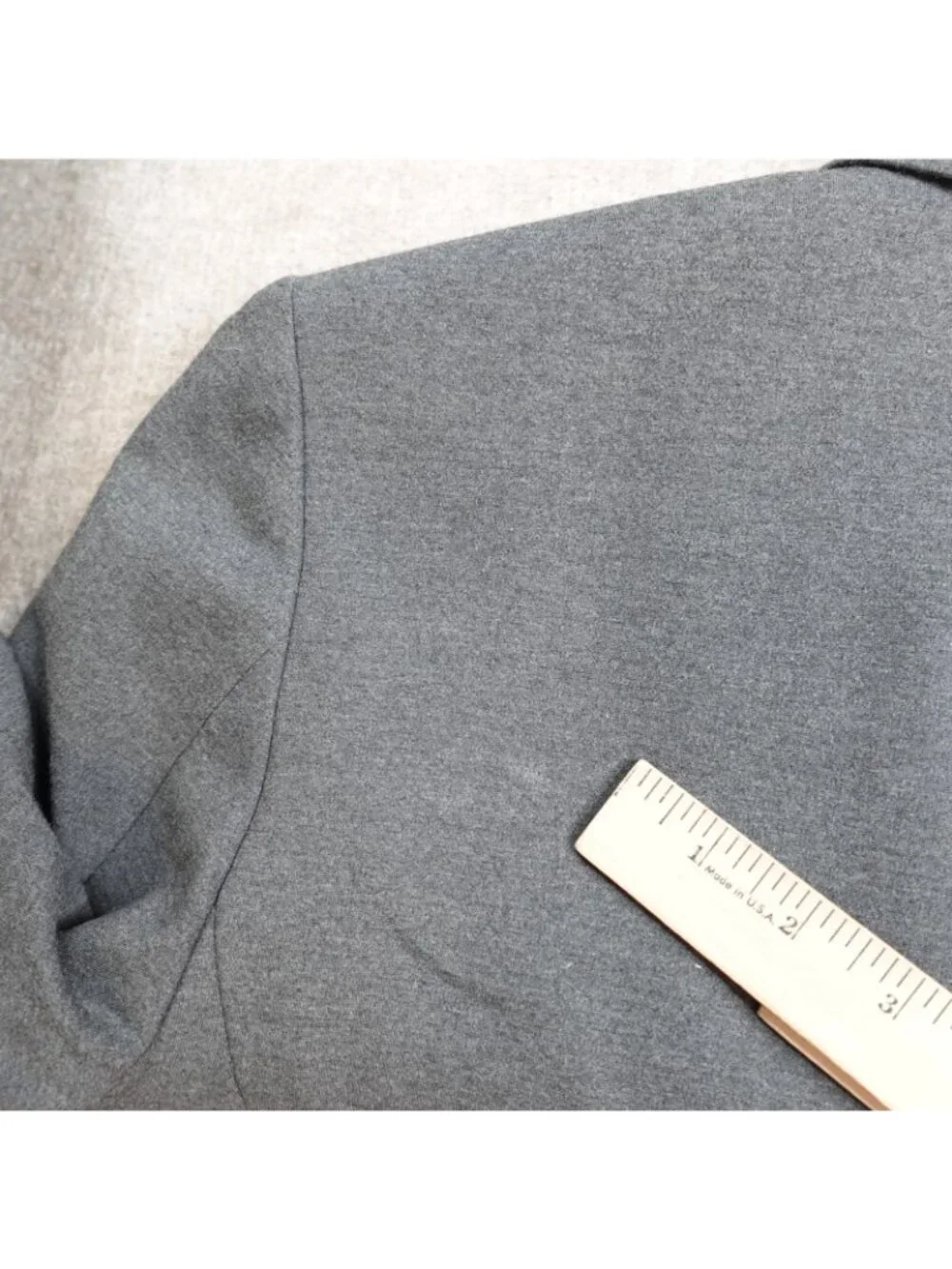 ATM Blazer 40R Gray Anthony Thomas Melillo Working Cuffs Unstructured Cuffs